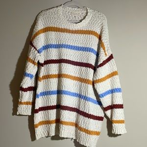 Striped Knit Sweater